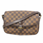 Louis Vuitton Shoulder Bag Damier Sologne Ebene