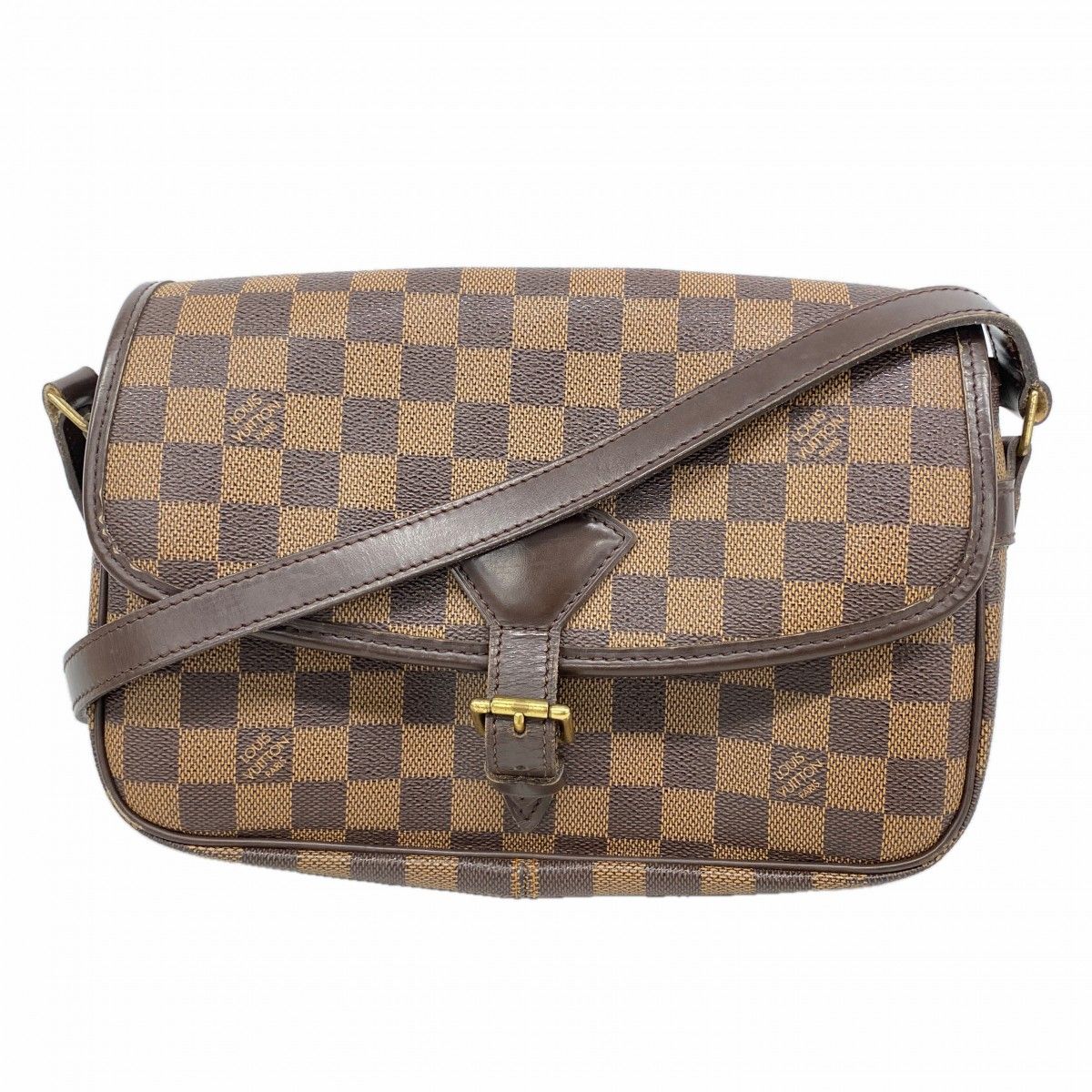 Louis Vuitton Shoulder Bag Damier Sologne Ebene
