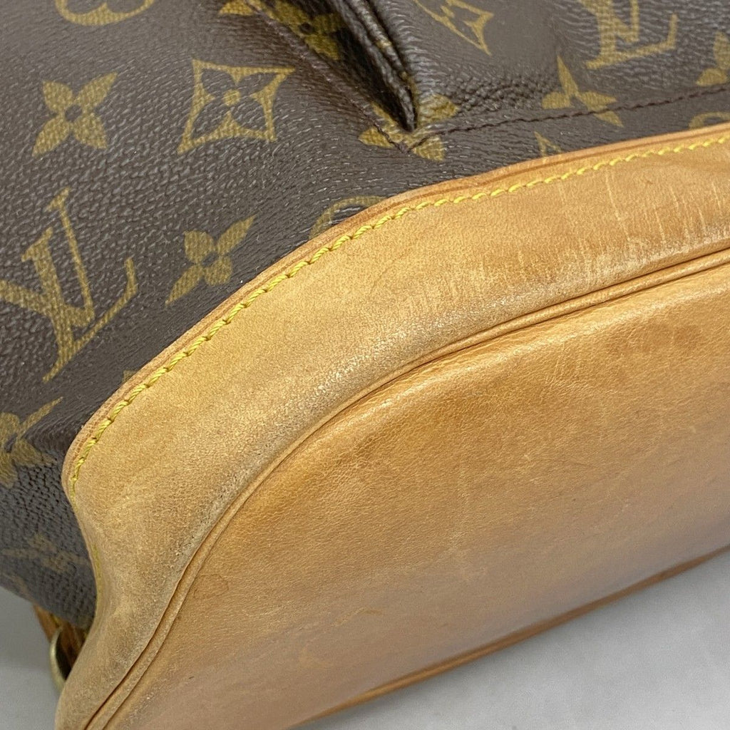 Louis Vuitton Backpack Monogram Montsouris GM Brown — view 7