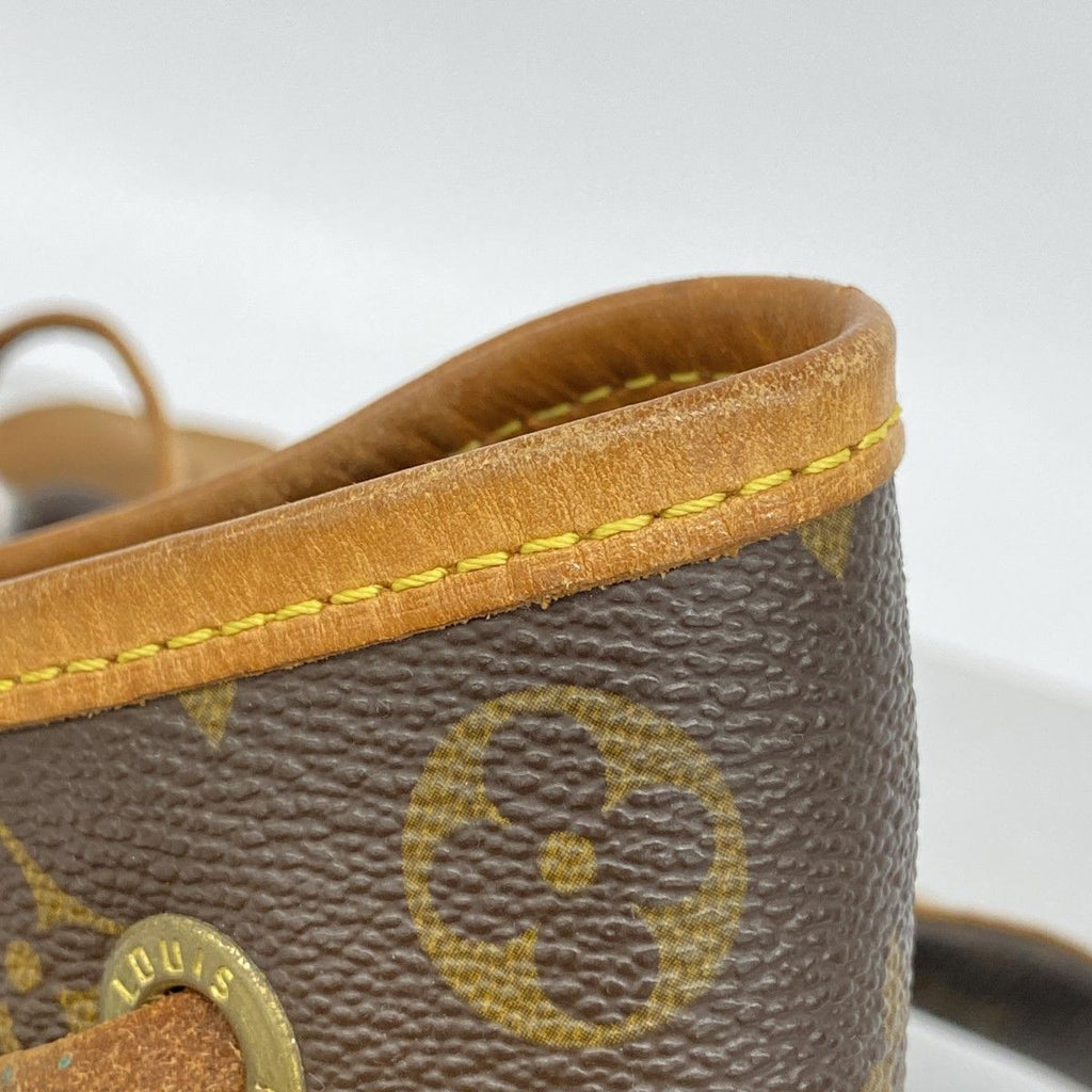 Louis Vuitton Backpack Monogram Montsouris GM Brown — view 8