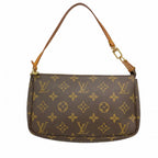 Louis Vuitton Pouch Monogram Pochette Brown