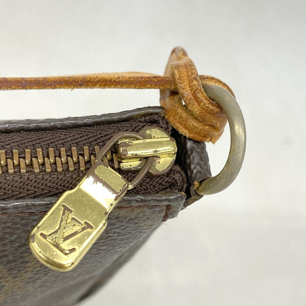 Louis Vuitton Pouch Monogram Pochette Brown — view 8