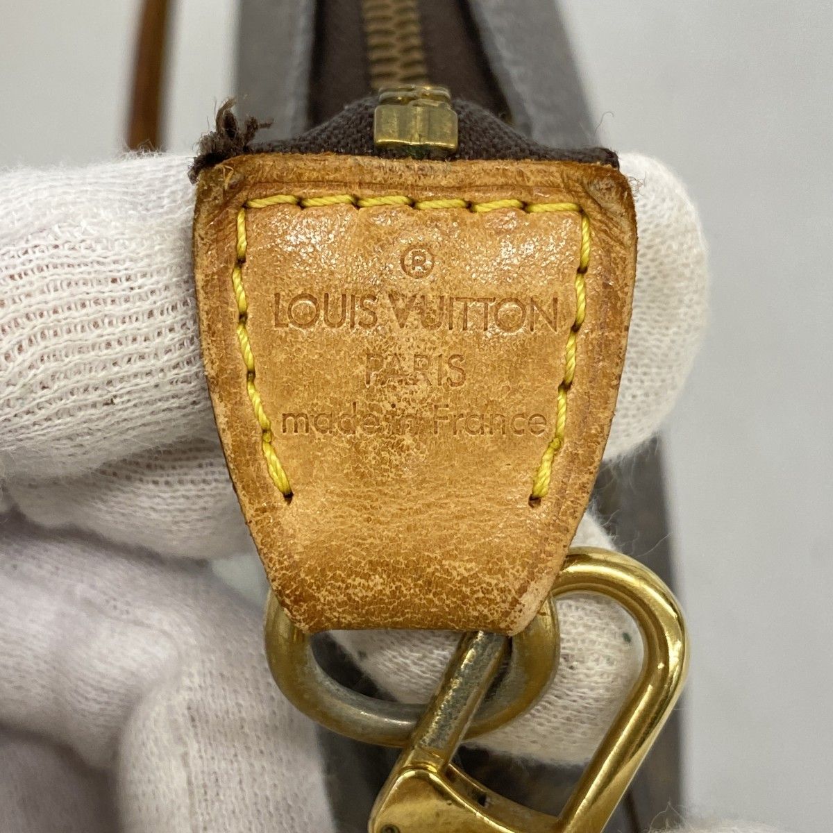 Louis Vuitton Pouch Monogram Pochette Brown — view 5