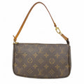 Louis Vuitton Pouch Monogram Pochette Brown