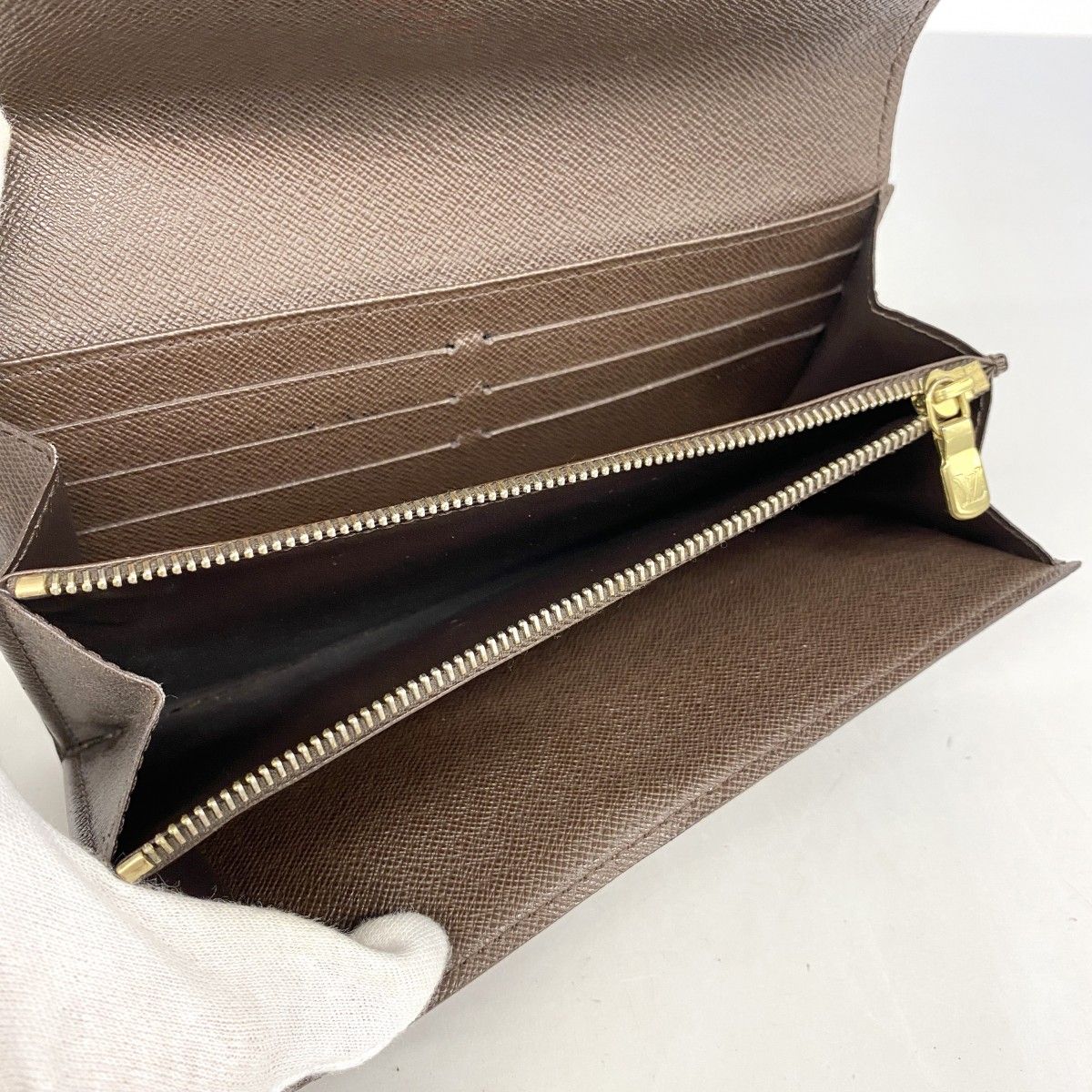 Louis Vuitton Wallet Damier Portefeuille Sarah Ebene — view 3