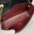 Chanel Shoulder Bag Diana Lambskin Black Gold — view 4