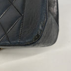 Chanel Shoulder Bag Diana Lambskin Black Gold — view 6