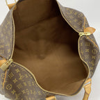 Louis Vuitton Boston Bag Monogram Keepall 50 Brown — view 4