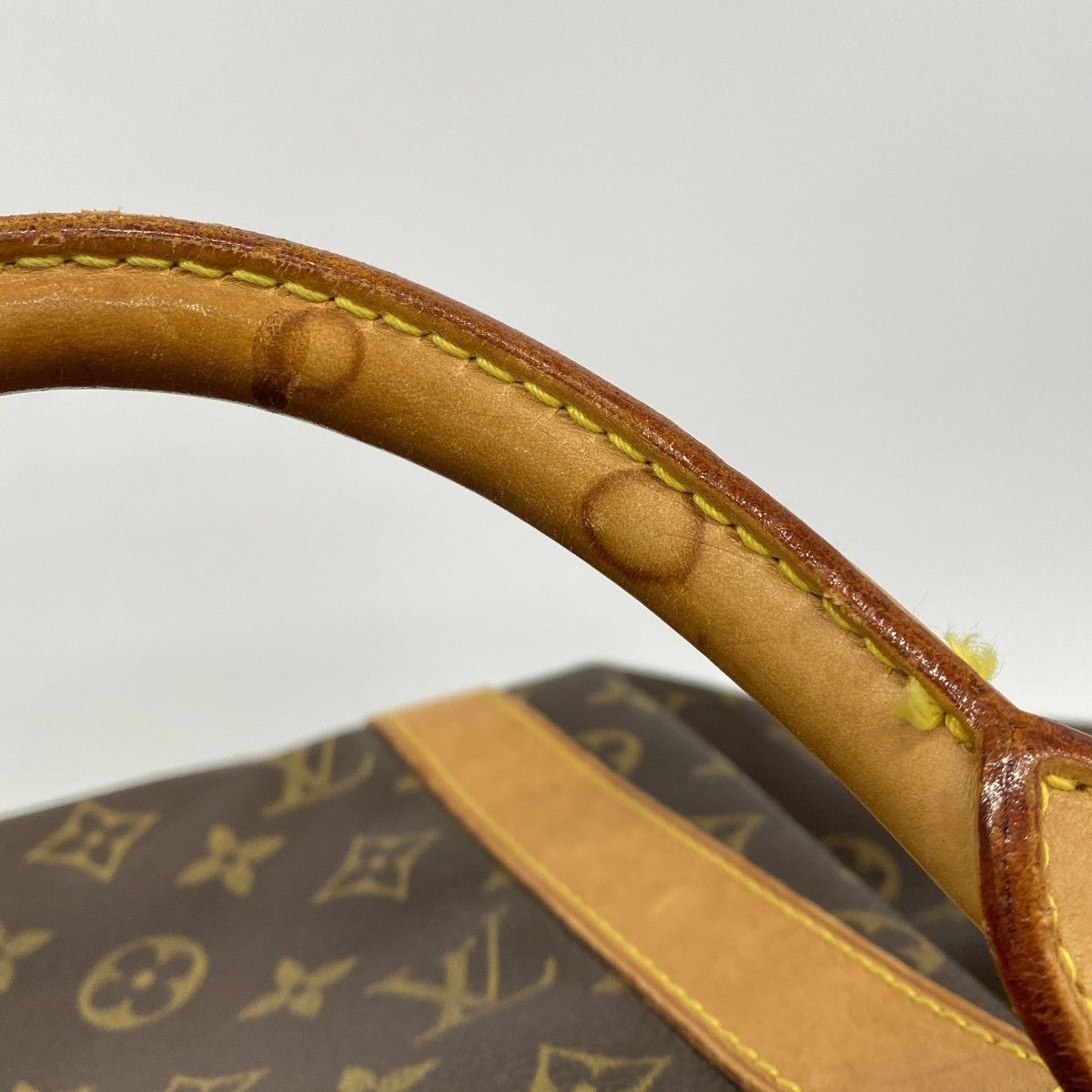 Louis Vuitton Boston Bag Monogram Keepall 50 Brown — view 8