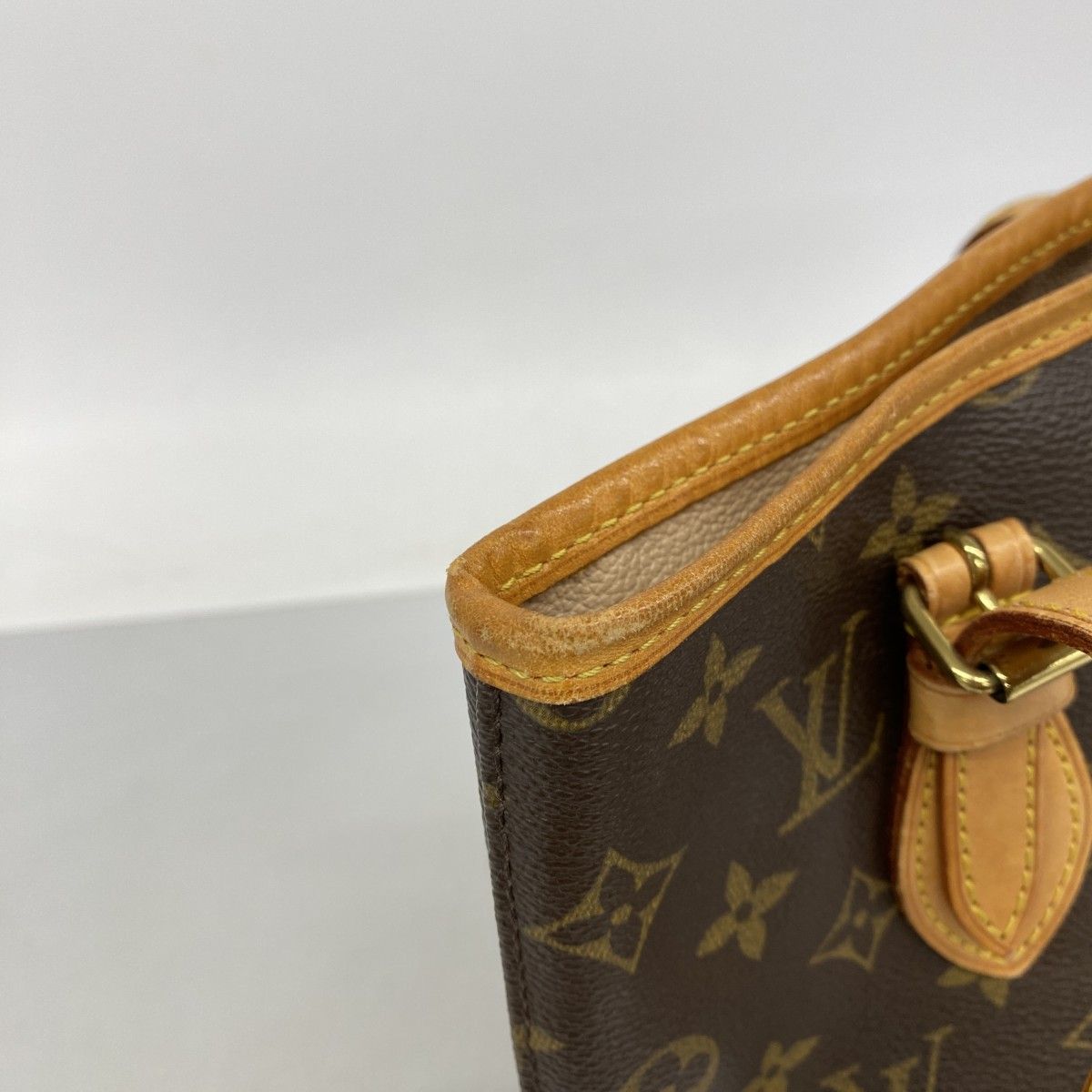 Louis Vuitton Tote Monogram Bucket PM Brown — view 6