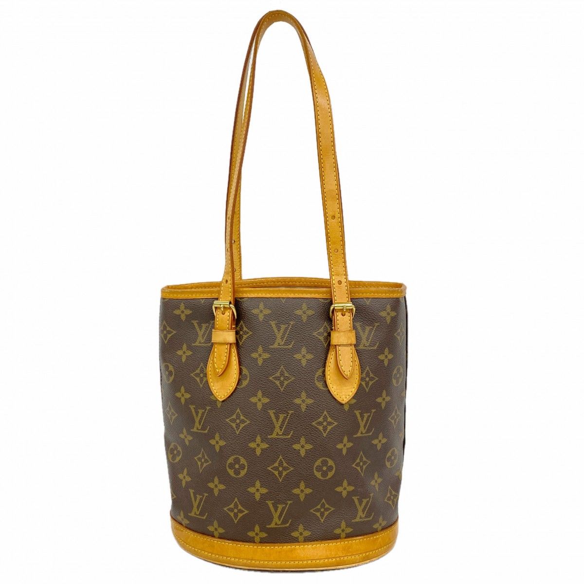 Louis Vuitton Tote Monogram Bucket PM Brown