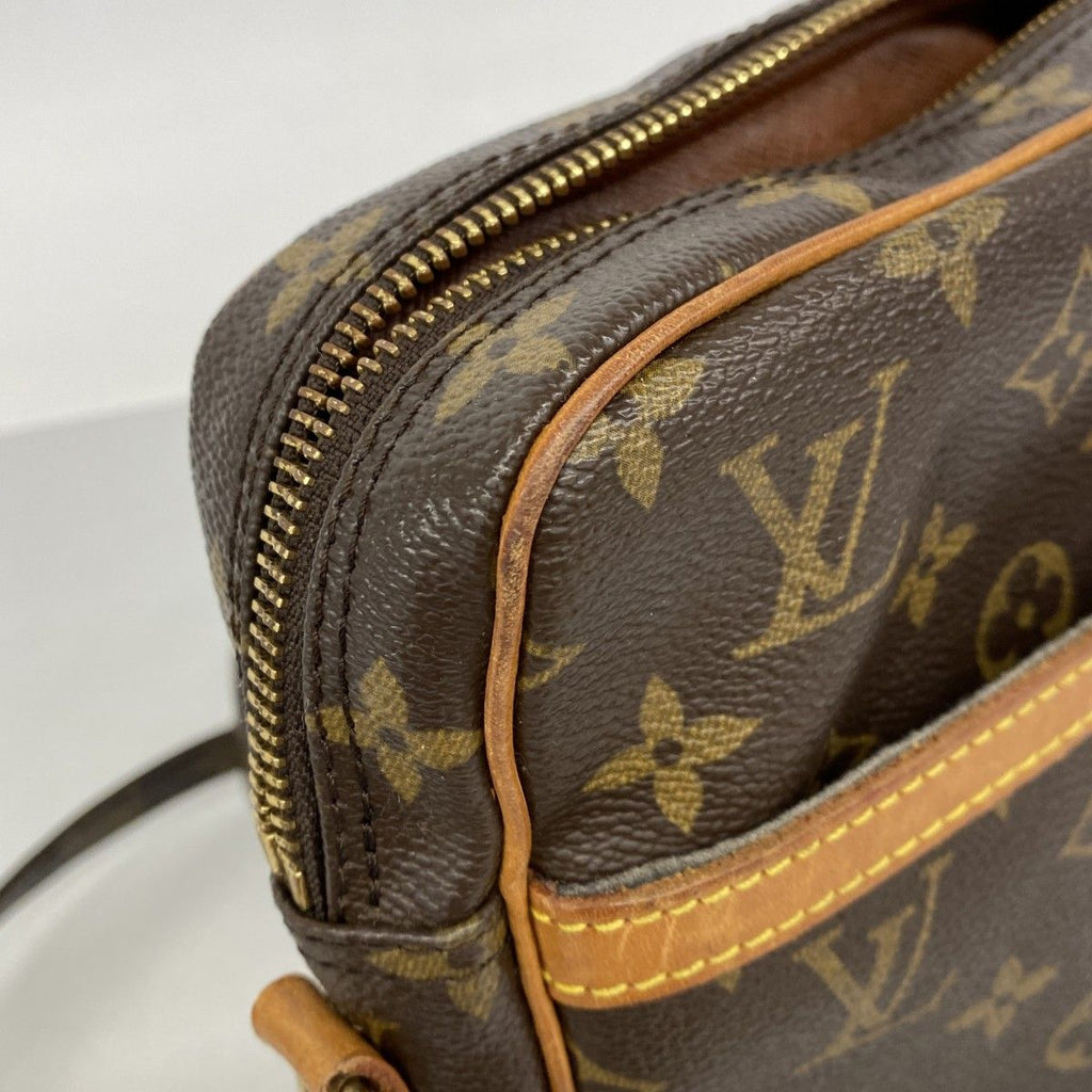 Louis Vuitton Shoulder Bag Monogram Danube Brown — view 6