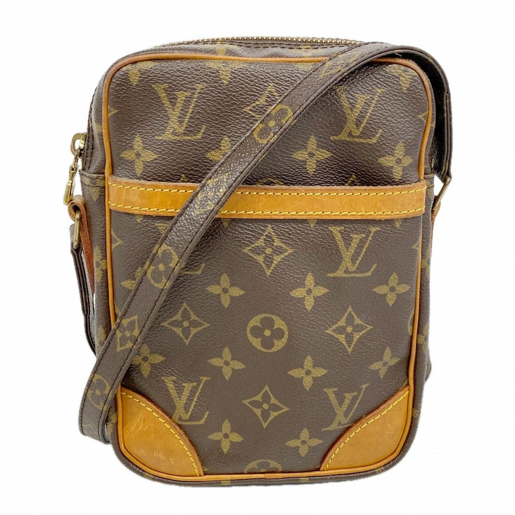 Louis Vuitton Shoulder Bag Monogram Danube Brown