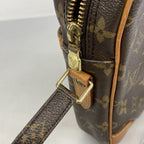 Louis Vuitton Shoulder Bag Monogram Danube Brown — view 8