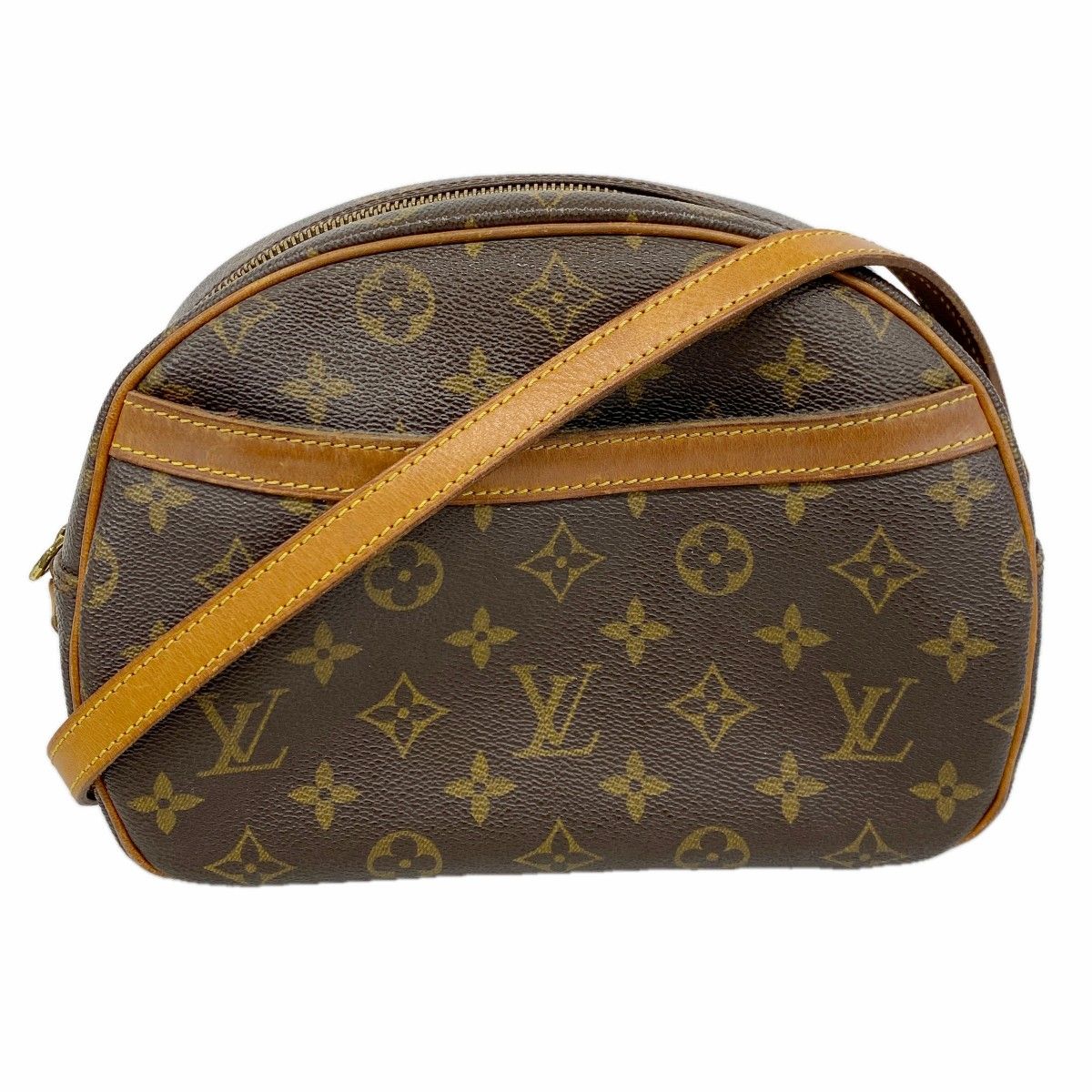 Louis Vuitton Shoulder Bag Monogram Blois Brown