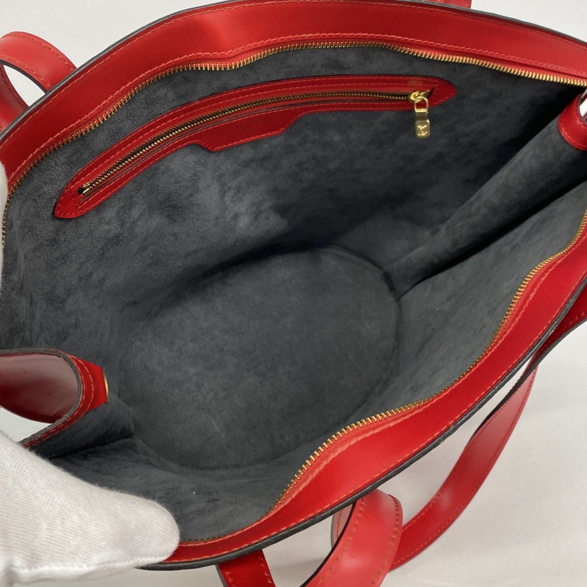 Louis Vuitton Shoulder Bag Epi Saint Jacques Shopping Castilian — view 4