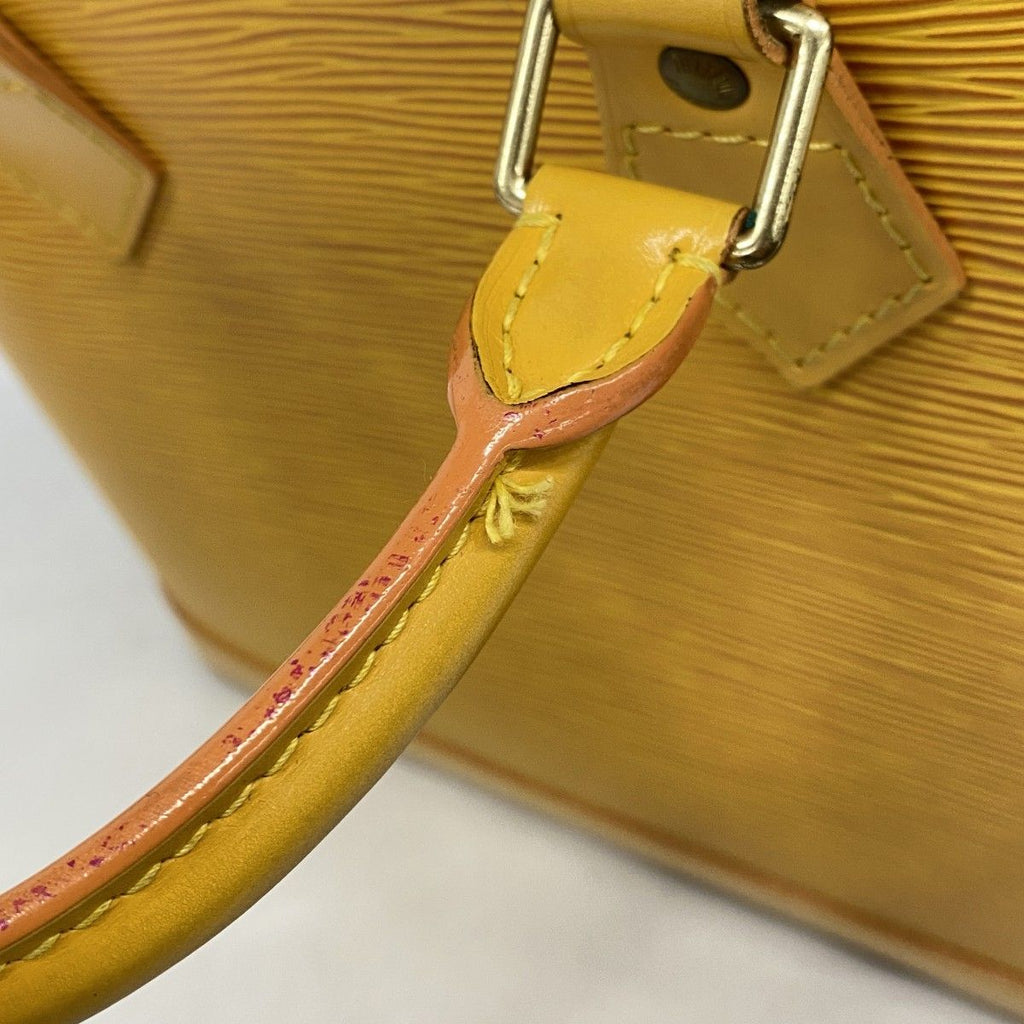 Louis Vuitton Handbag Epi Alma Jaune 2-Way — view 7