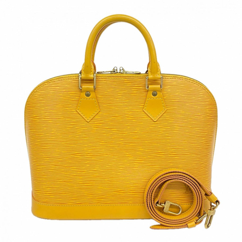 Louis Vuitton Handbag Epi Alma Jaune 2-Way