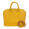 Louis Vuitton Handbag Epi Alma Jaune 2-Way