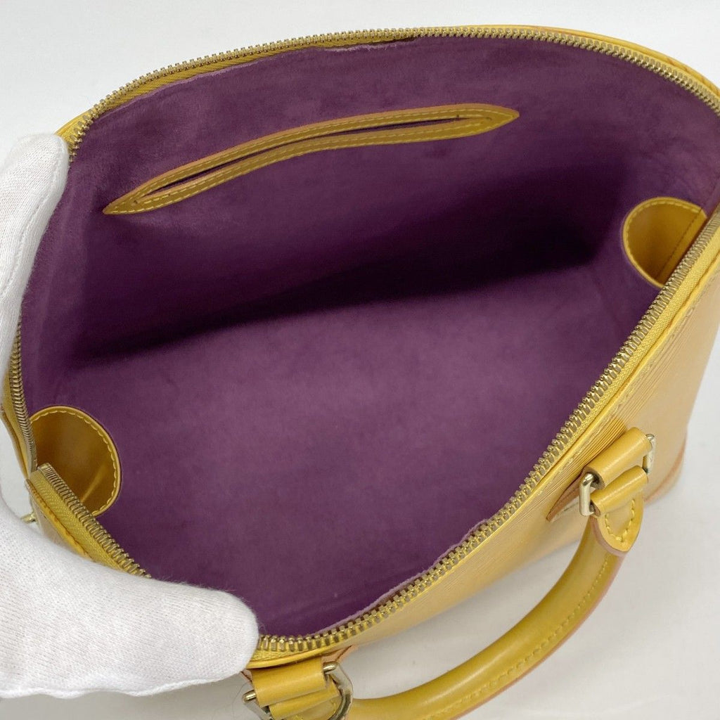 Louis Vuitton Handbag Epi Alma Jaune 2-Way — view 4