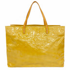 Louis Vuitton Tote Vernis Reed GM Beige