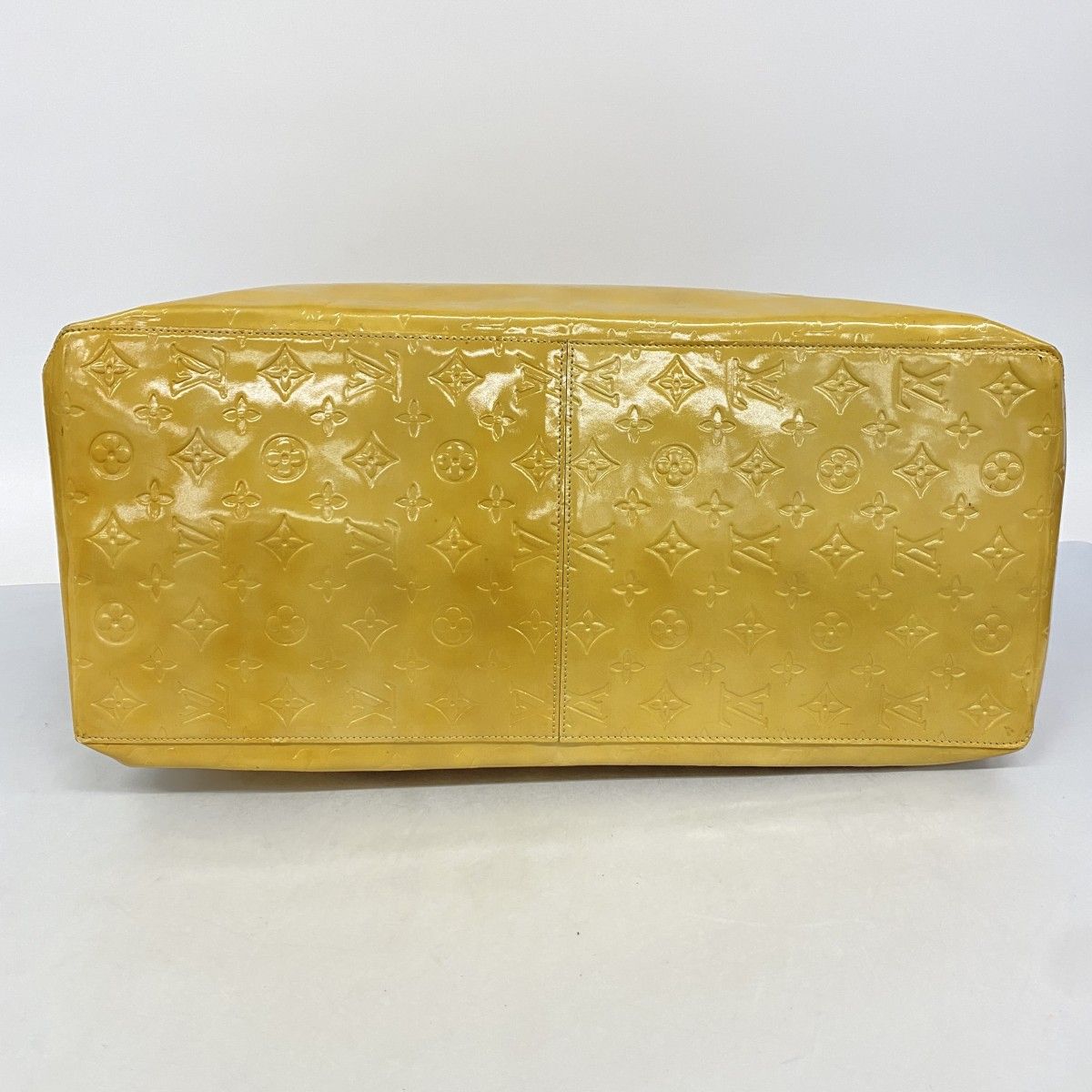 Louis Vuitton Tote Vernis Reed GM Beige — view 3
