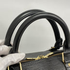 Louis Vuitton Boston Bag Epi Keepall 50 Noir — view 9