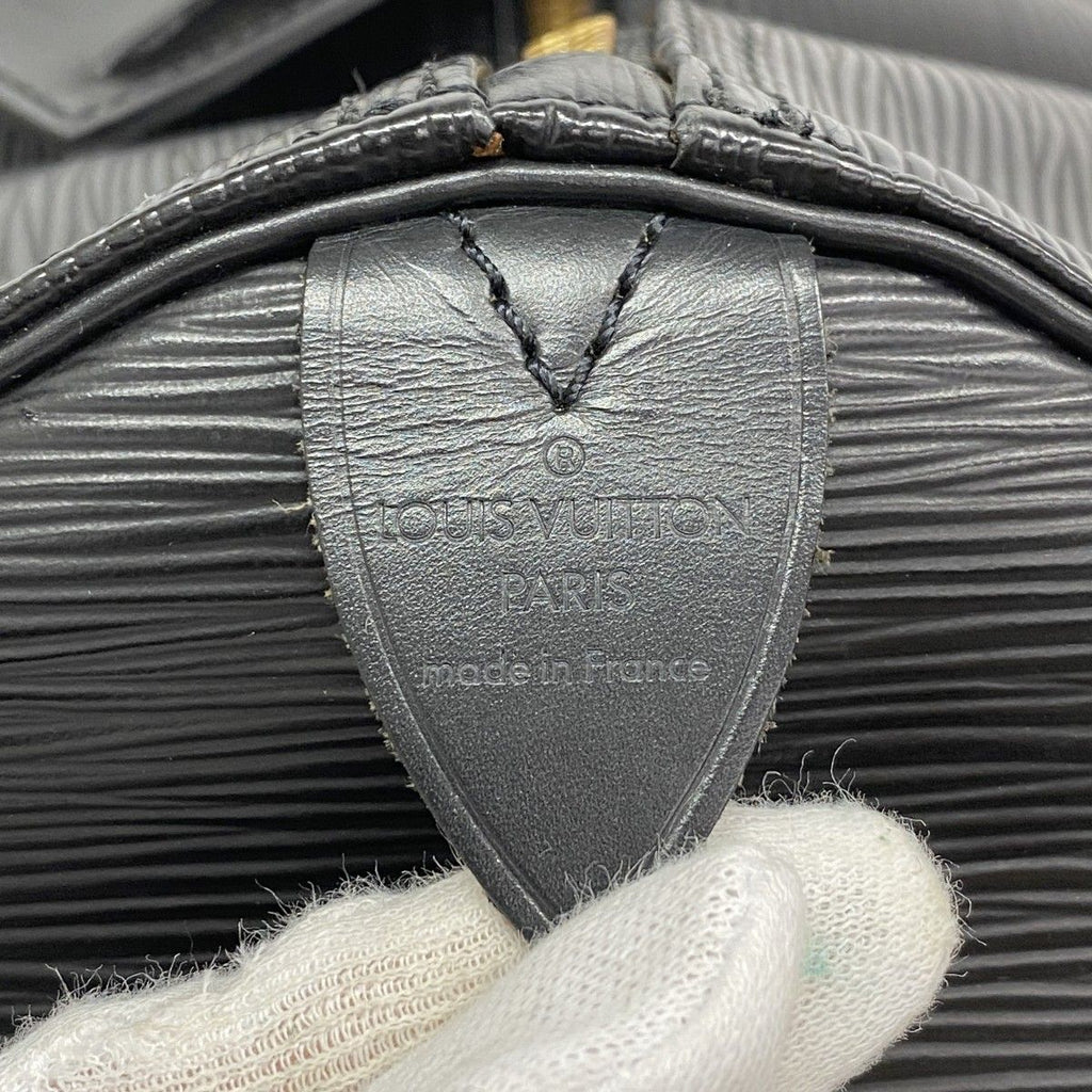 Louis Vuitton Boston Bag Epi Keepall 50 Noir — view 5