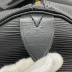 Louis Vuitton Boston Bag Epi Keepall 50 Noir — view 5
