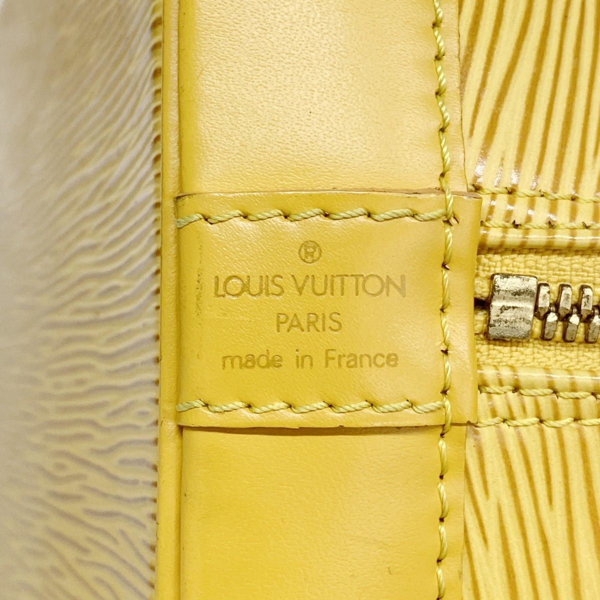 Louis Vuitton Handbag Epi Alma Jaune — view 6