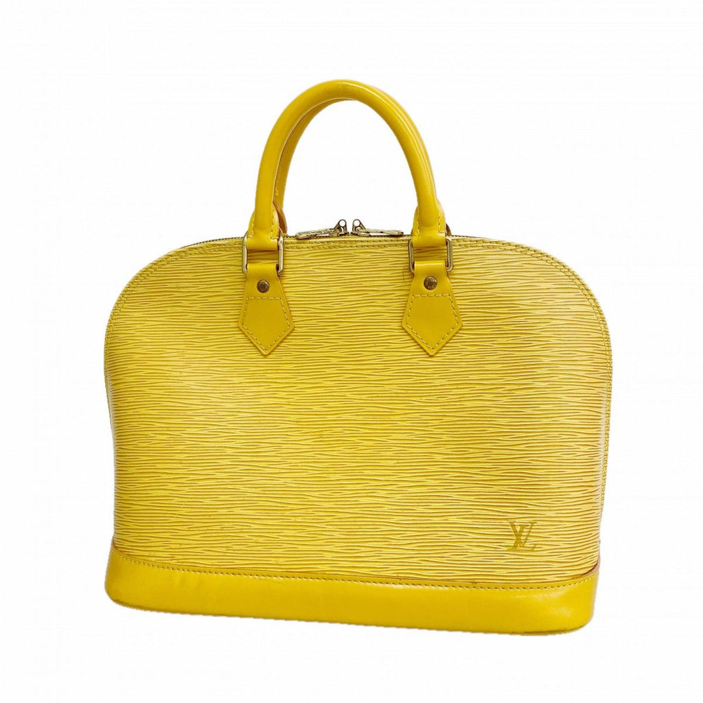 Louis Vuitton Handbag Epi Alma Jaune