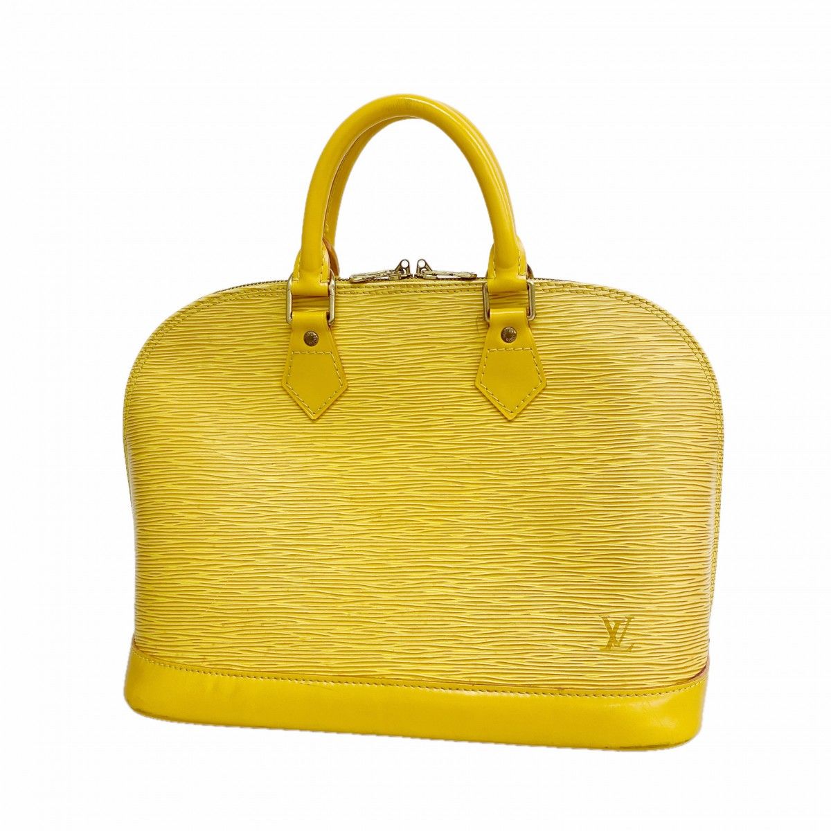 Louis Vuitton Handbag Epi Alma Jaune