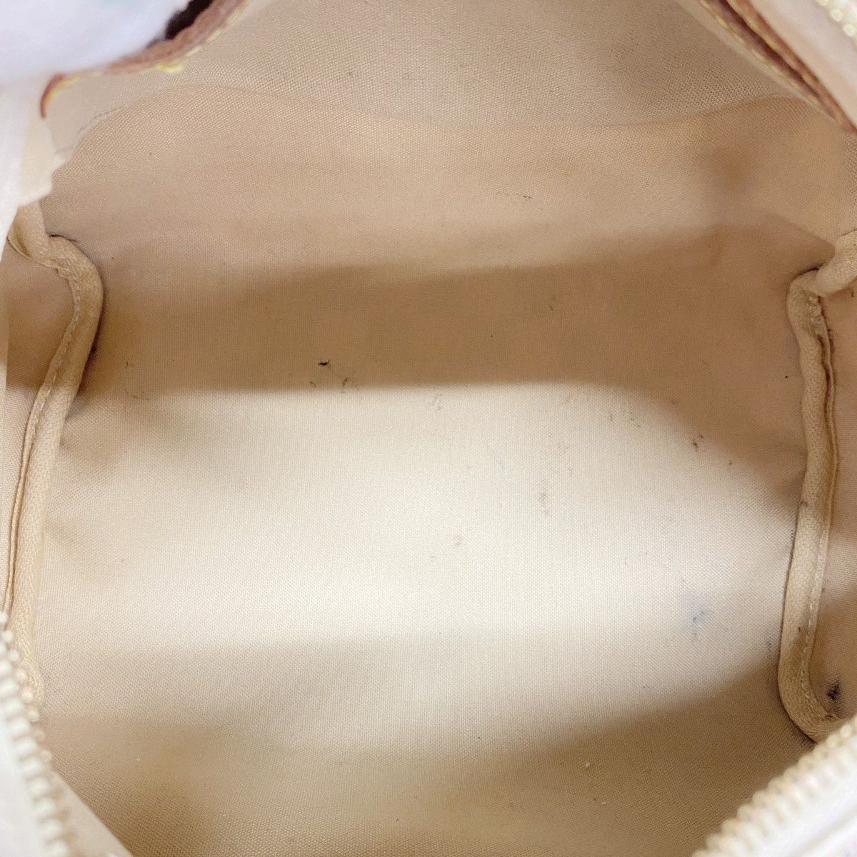 Louis Vuitton Handbag Damier Azur Speedy 25 White — view 4