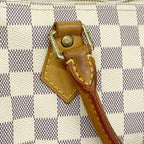 Louis Vuitton Handbag Damier Azur Speedy 25 White — view 9