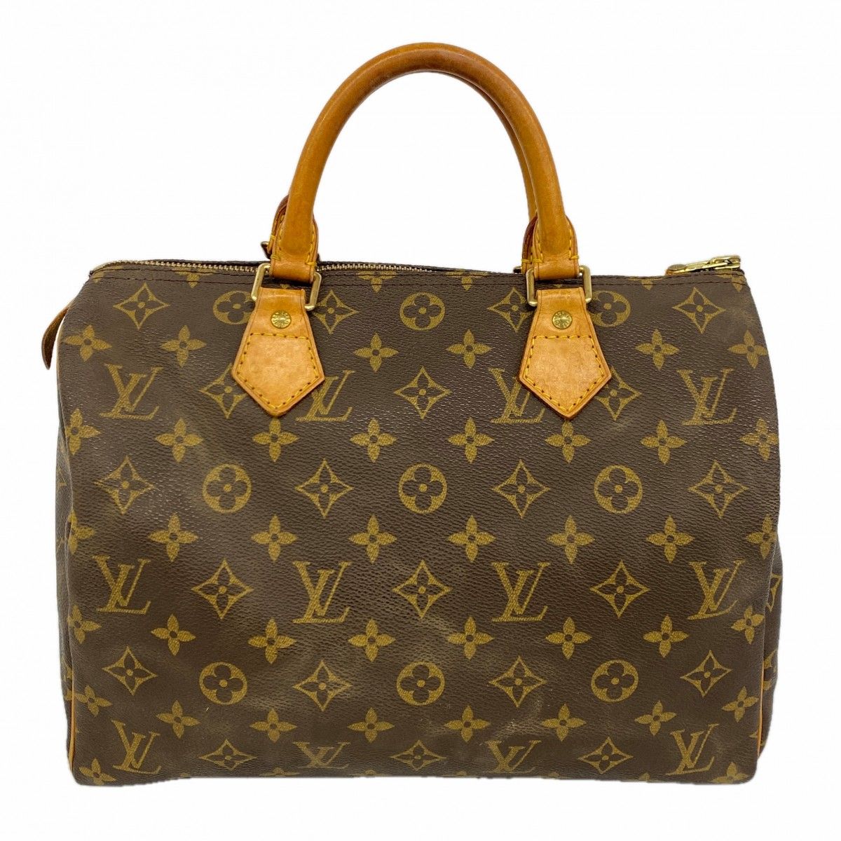 Louis Vuitton Handbag Monogram Speedy 30 Brown