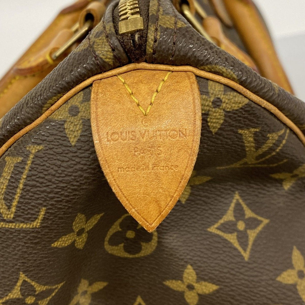 Louis Vuitton Handbag Monogram Speedy 30 Brown — view 5