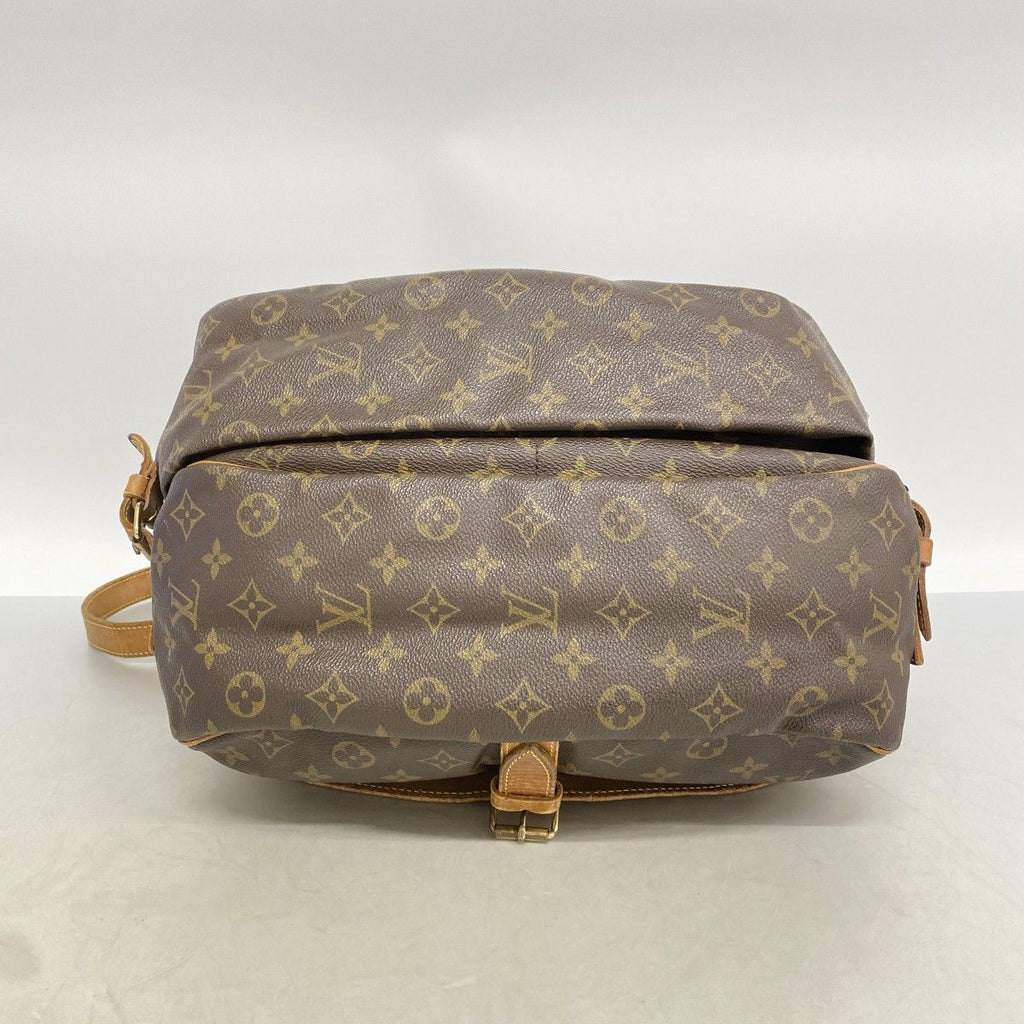 Louis Vuitton Shoulder Bag Monogram Saumur 35 Brown — view 3