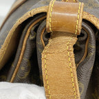 Louis Vuitton Shoulder Bag Monogram Saumur 35 Brown — view 8
