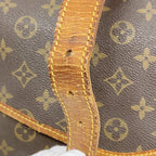 Louis Vuitton Shoulder Bag Monogram Saumur 35 Brown — view 9