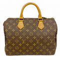 Louis Vuitton Handbag Monogram Speedy 30 Brown