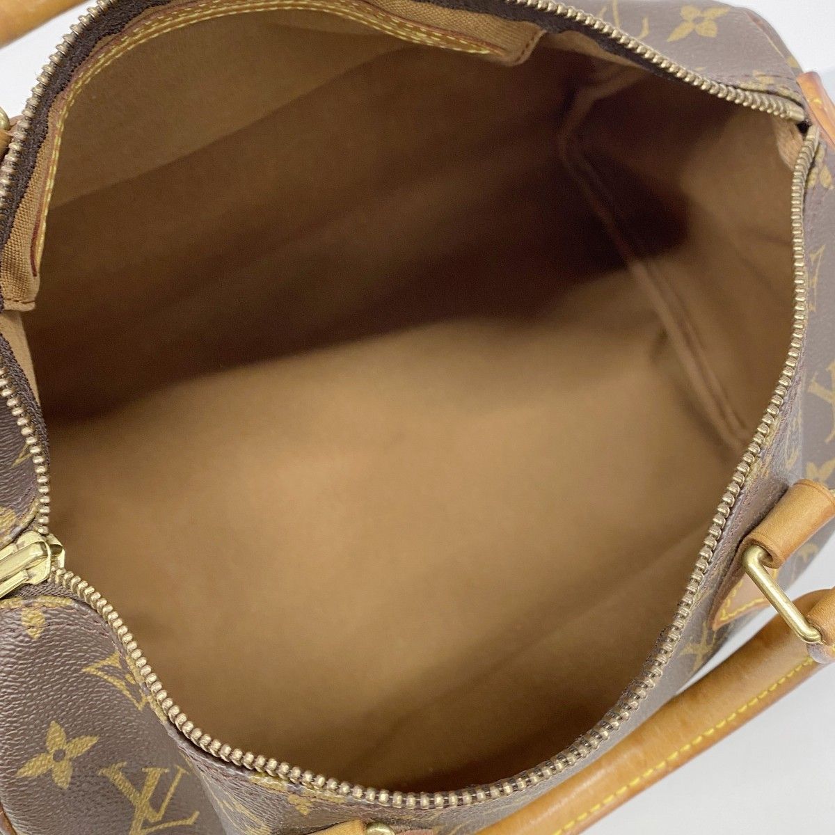 Louis Vuitton Handbag Monogram Speedy 30 Brown — view 4