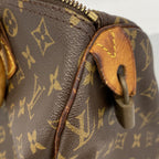 Louis Vuitton Handbag Monogram Speedy 30 Brown — view 6