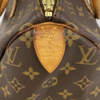 Louis Vuitton Handbag Monogram Speedy 30 Brown — view 5