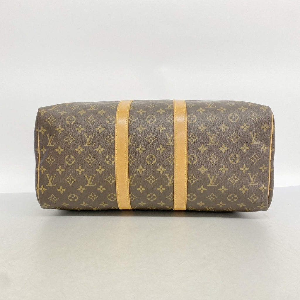 Louis Vuitton Boston Bag Monogram Keepall 45 Brown — view 3