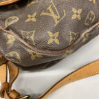Louis Vuitton Shoulder Bag Monogram Saumur 35 Brown — view 6