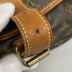 Louis Vuitton Shoulder Bag Monogram Saumur 35 Brown — view 8