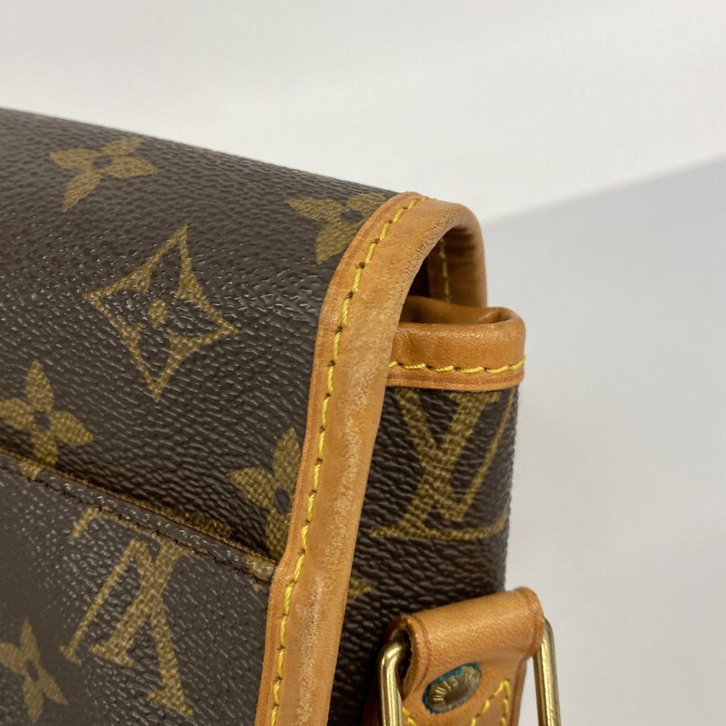Louis Vuitton Shoulder Bag Monogram Givesiere MM Brown — view 8