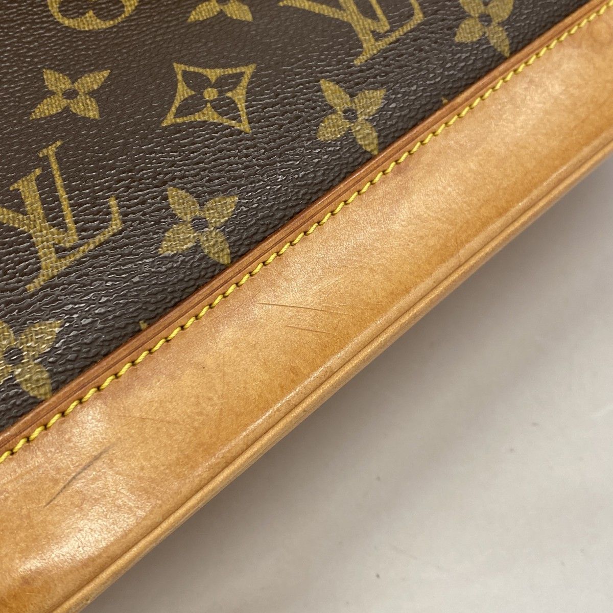 Louis Vuitton Handbag Monogram Alma Brown — view 9