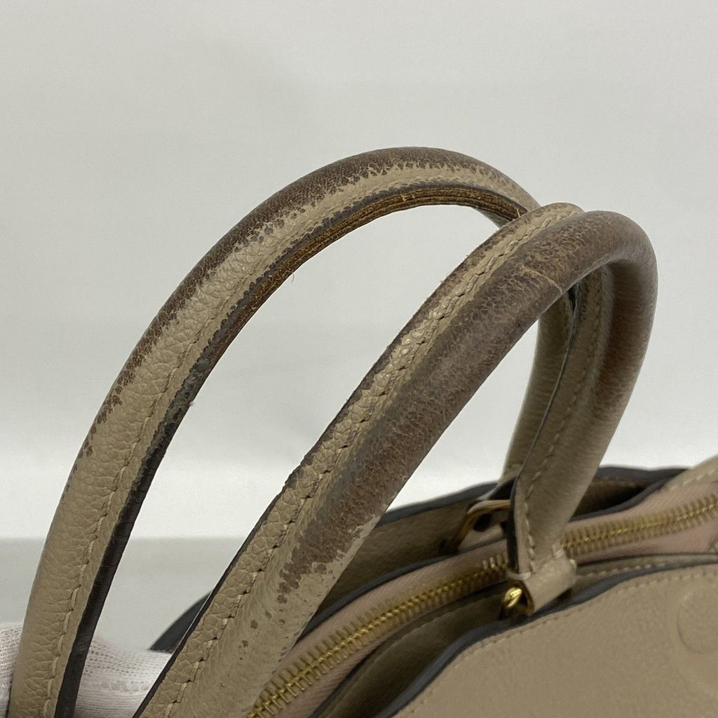 Louis Vuitton Handbag Monogram Empreinte Grand Palais MM Tourterelle 2-Way — view 6