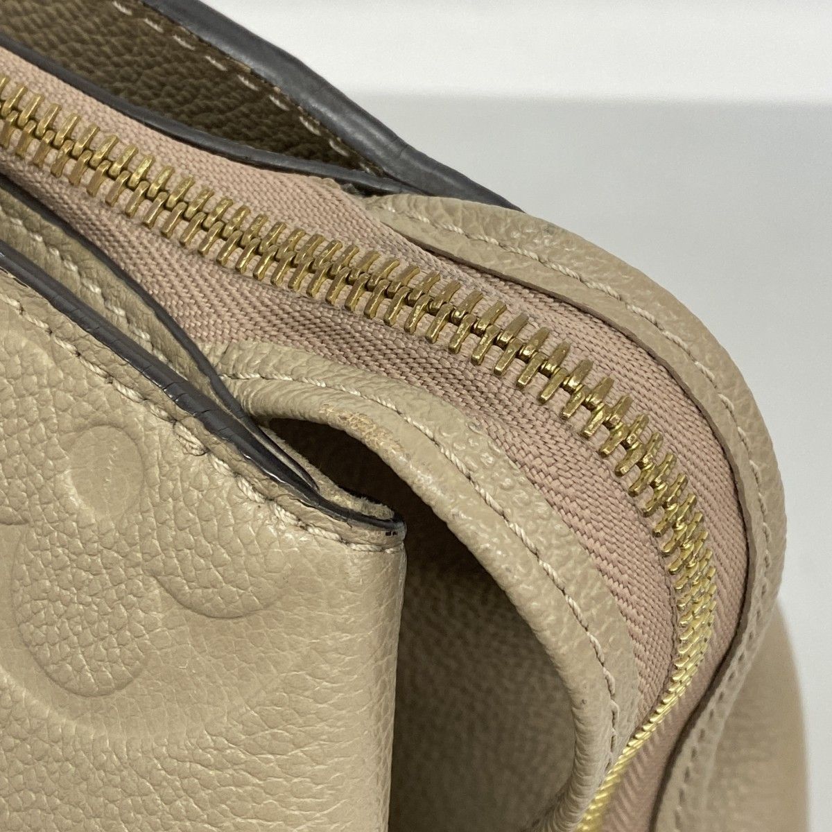 Louis Vuitton Handbag Monogram Empreinte Grand Palais MM Tourterelle 2-Way — view 8